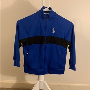 Blue and black Polo Jacket